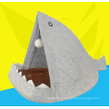 warm plush shark beak pet house durable pet